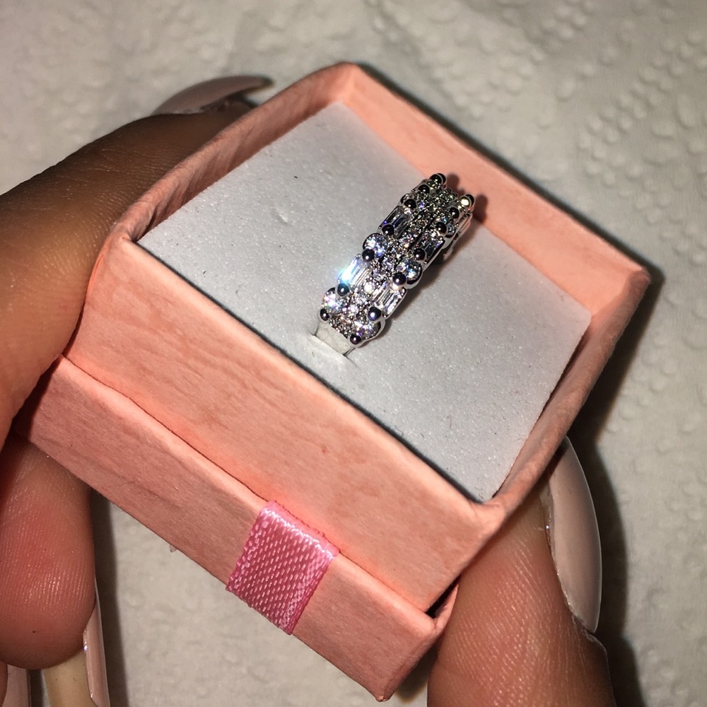 Plated Sterling Silver Ring band